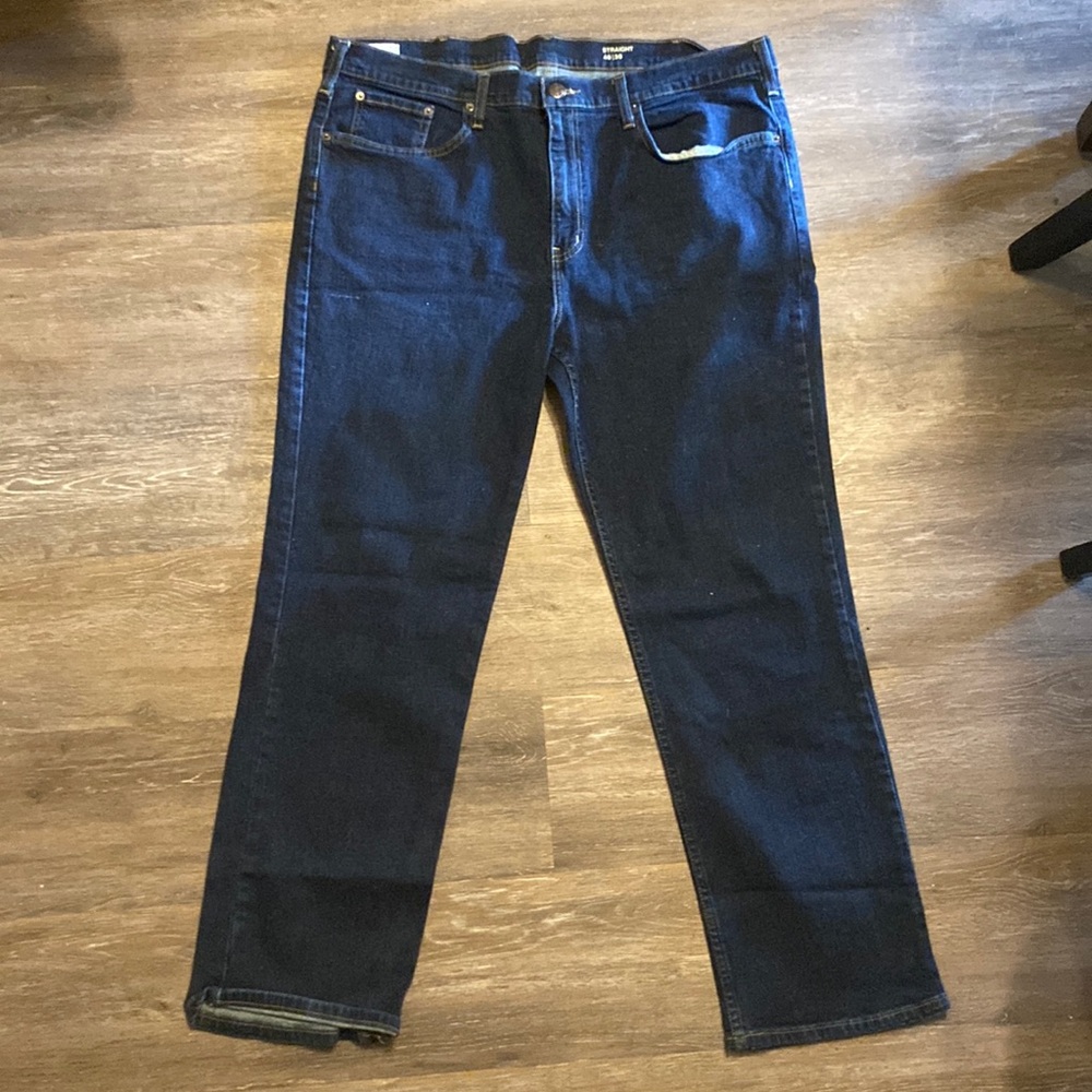 Sonoma Dark Blue Straight Leg Jeans Size 40